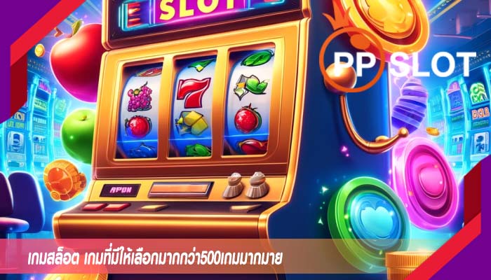 เกมสล็อต เกมที่มีให้เลือกมากกว่า500เกมมากมาย